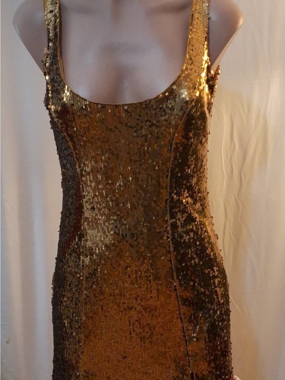 ASOS Gold Sequin Dress